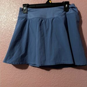 90 Degree By Reflex Classic Blue Skater Skirt